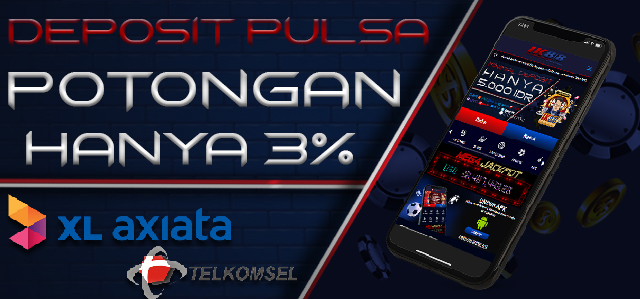 Deposit Pulsa Potongan 3%